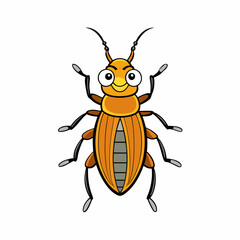 beetle vector illustration