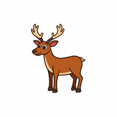 caribou vector illustration