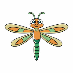 dragonfly vector illustration