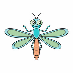 dragonfly vector illustration