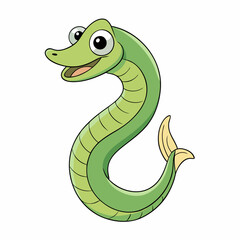 lamprey vector illustration