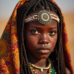 indian woman in traditional indian costume