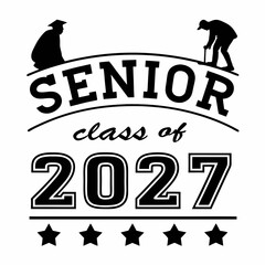 Obraz premium Traditional Sports-Inspired Graduation 2027