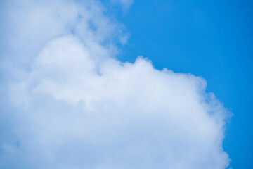 beautiful blue sky with clouds background. Sky clouds.Sky with clouds weather nature cloud blue.