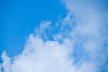 beautiful blue sky with clouds background. Sky clouds.Sky with clouds weather nature cloud blue.