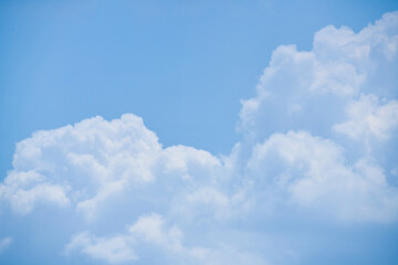 beautiful blue sky with clouds background. Sky clouds.Sky with clouds weather nature cloud blue.