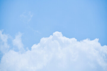 beautiful blue sky with clouds background. Sky clouds.Sky with clouds weather nature cloud blue.