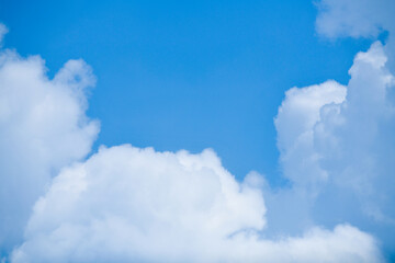 beautiful blue sky with clouds background. Sky clouds.Sky with clouds weather nature cloud blue.