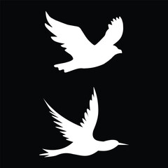 bird flying silhouette