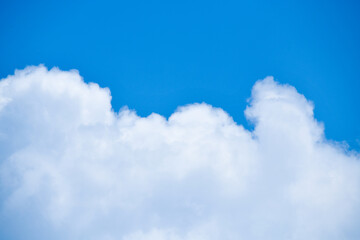 Fototapeta premium beautiful blue sky with clouds background. Sky clouds.Sky with clouds weather nature cloud blue.