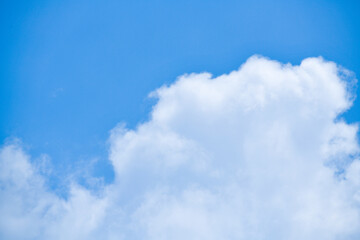 Fototapeta premium beautiful blue sky with clouds background. Sky clouds.Sky with clouds weather nature cloud blue.