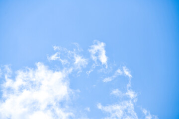 beautiful blue sky with clouds background. Sky clouds.Sky with clouds weather nature cloud blue.