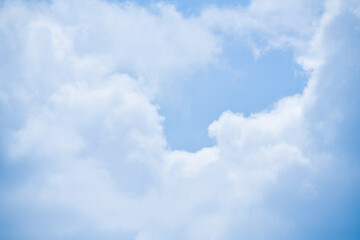 beautiful blue sky with clouds background.Sky clouds.Sky with clouds weather nature cloud blue.
