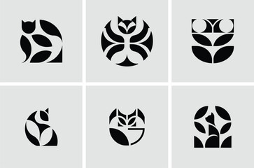 Creative Cat Logo Design – Modern and Stylish Feline Branding
