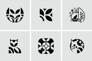 Creative Cat Logo Design – Modern and Stylish Feline Branding