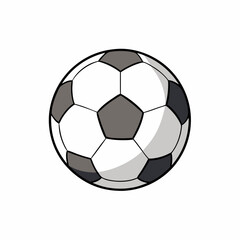 Fototapeta premium soccer ball isolated on white