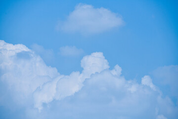 beautiful blue sky with clouds background.Sky clouds.Sky with clouds weather nature cloud blue.
