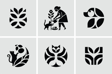 Creative Cat Logo Design – Modern and Stylish Feline Branding