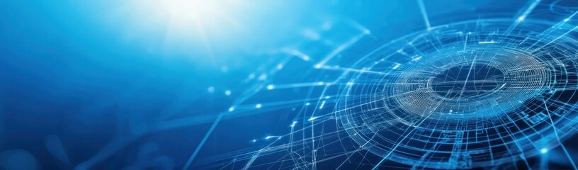 Obraz premium Abstract network design