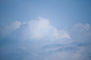 Fototapeta premium beautiful blue sky with clouds background.Sky clouds.Sky with clouds weather nature cloud blue.