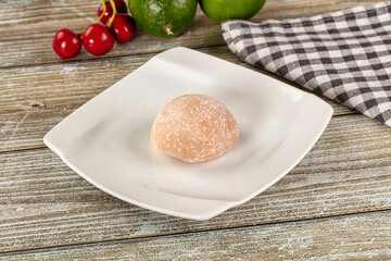 Japanese rice dessert mochi cake