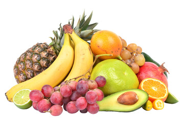 Fresh fruit isolated