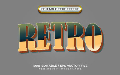 Retro Cartoon Editable Text Effect