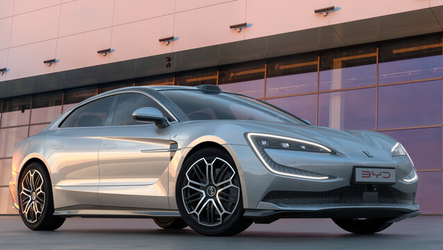 Yangwang U7 - BYD luxury sedan with breakthrough technologies