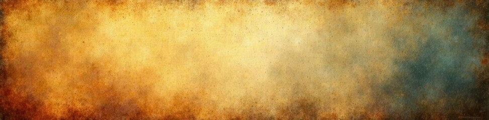 Fototapeta premium Faded sepia tones, ragged edges, visible fibers , creased, scroll, texture