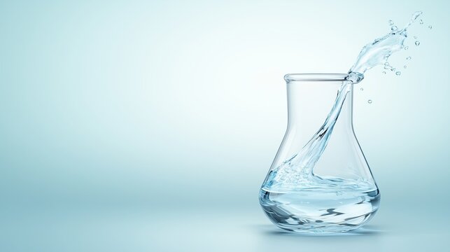 Futuristic glowing microorganism with multiple tentacle-like extensions floating in dark environment. Biotech research - Powered by Adobe