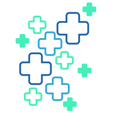 Fototapeta premium Medical Symbol Decoration