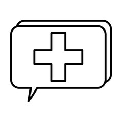 online medical line icon