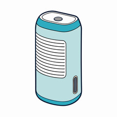 air purifier vector illustration