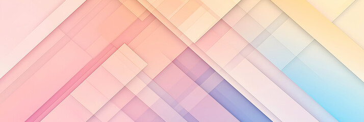 Pastel gradient background featuring random geometric patterns, creating a colorful and abstract design.