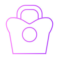 bag gradient icon