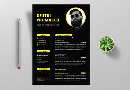 Resume Layout Template