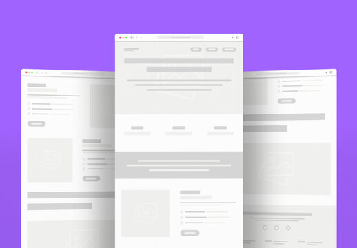 Wireframe Template Layout