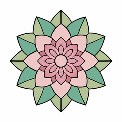 vector illustration of a mandala