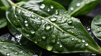 dew on leaf