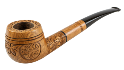 Wooden Smoking Pipe