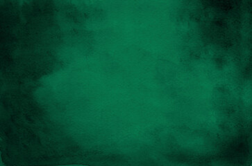 Abstract green watercolor background texture