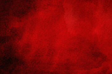 Abstract red watercolor background texture
