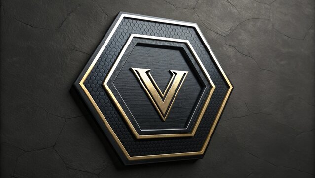 Logo design for V
