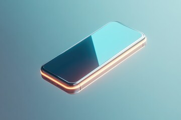 Sleek smartphone design features vibrant colors and reflective s
