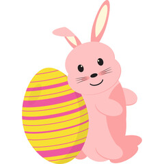 Easter Bunny Illustration 