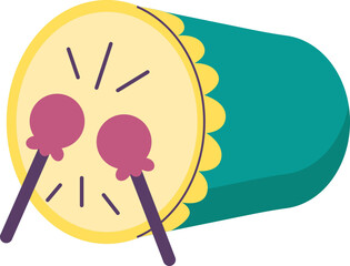 Mosque drum illustration