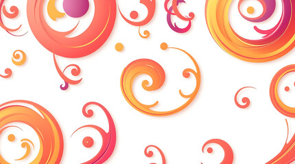 abstract background with circles