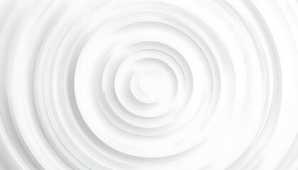 Obraz premium Minimalist Digital Artwork With Concentric Circles In White Background