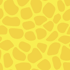 Abstract modern giraffe seamless pattern. Animals trendy background. Colorful decorative vector stock illustration for print, card, postcard, fabric, textile. Modern ornament of stylized skin.