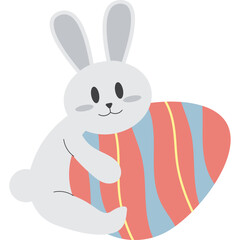 Easter Bunny Illustration 